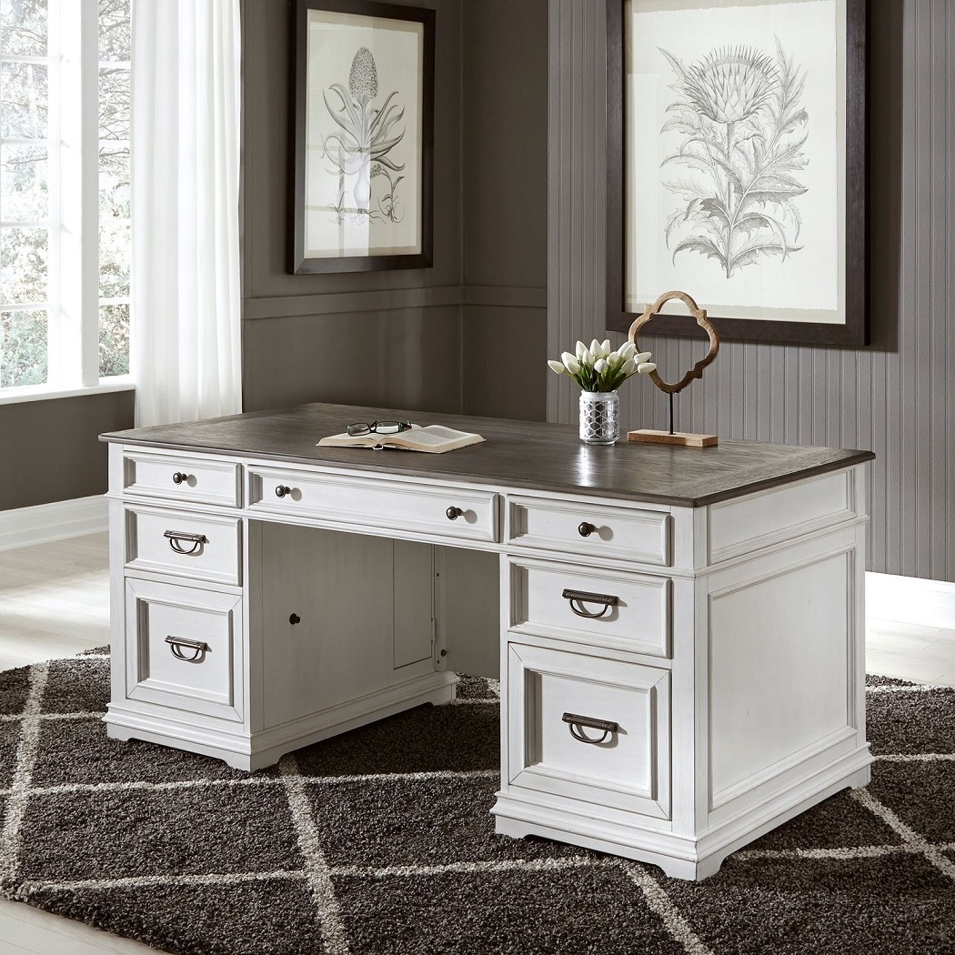 American Design Furniture by Monroe - Josephine Executive Desk
